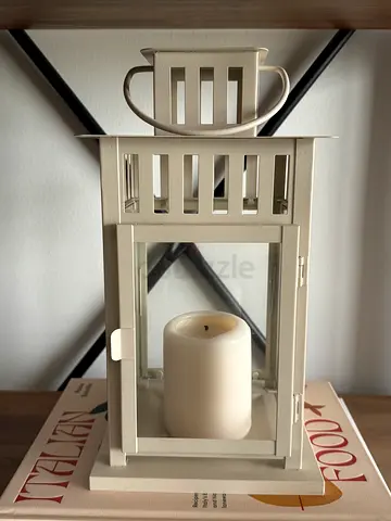 White Lantern for candle Sharjah
