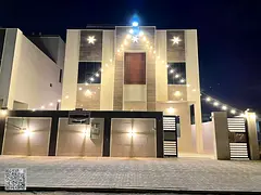 Villa for annual rent in Al Yasmin area, 6 rooms, spacious, prime location close to all services, su