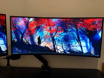 LG Ultrawide Nano IPS WQHD w/ Free Arm