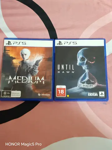 PS5 Games: The Medium & Until Dawn - 2 Disc Set