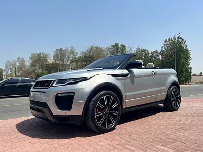 Land Rover Range Rover Evoque Si4 Black Pack 2017 | GCC Specs | Cabriolet | Pristine Condition