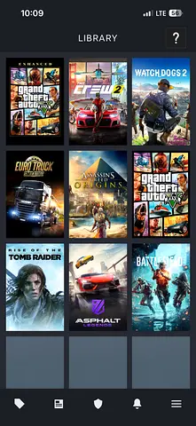 Steam account for sell. Pc games