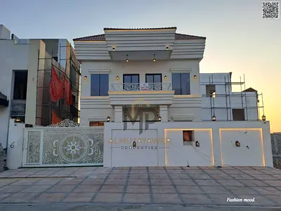 classic design | ajman| al helio1 area | 4 master rooms, majlis, 2 halls, maid room| freehold | the price including registration fees.