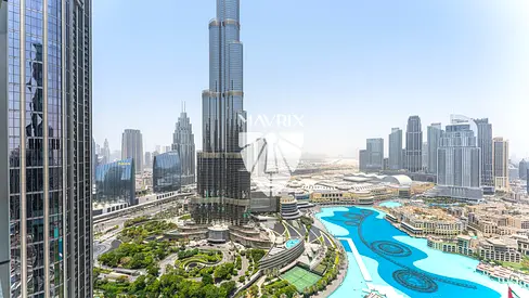 Exclusive | High Floor | Burj and Fountain Views
