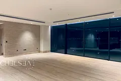 FULL PALM AND OCEAN SUNSET | TOP FLOOR