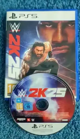 WWE 2K25 CD AND CALL OF DUTY VANGAURD