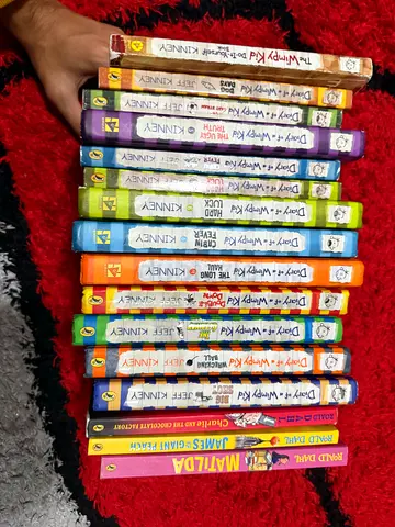 Diary Of A Wimpy Kid And Roald Dahl Collection