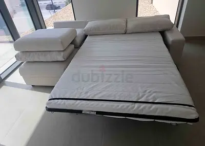 IKEA Sofa Bed with Storage Chaise L shape
