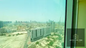 For annual rent in Ajman, Orient Towers: a furnished one-bedroom apartment with a living room, new f