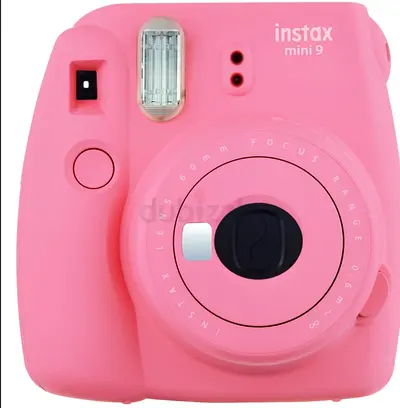 Fujifilm Instax Mini 9 Instant Camera - Pink (Good Condition)