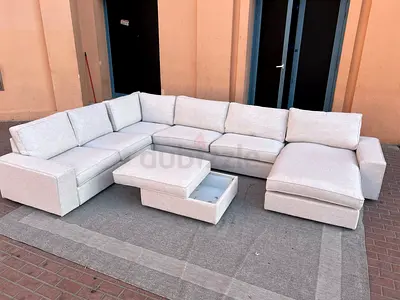 Like new Condition IKEA Kivik U Shape Sofa Beige