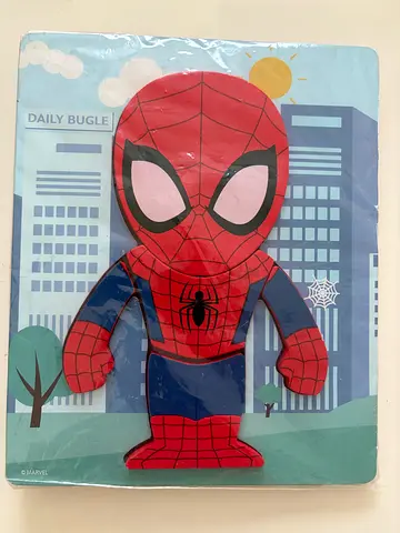 Marvel Wooden Spiderman Puzzle 6pcs BRAND NEW