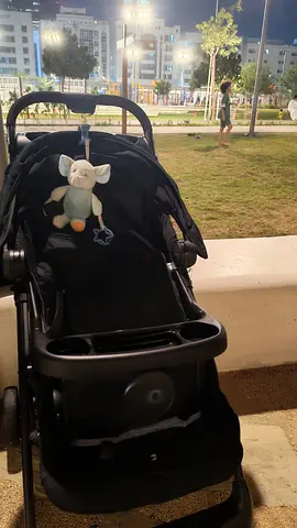 Black Baby Stroller with Snack Tray - joie brand