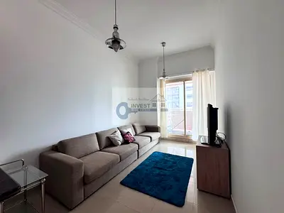 Furnished 1BR | Dream Tower 1 | Balcony & Marina Area Views