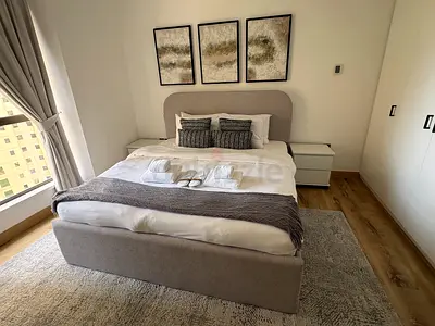 Modern bed sets with padded headboards and mattresses