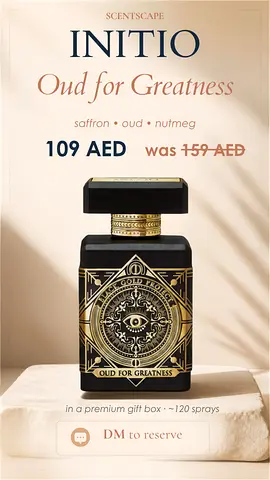 Initio Oud for Greatness 8ml Travel Spray — Authentic Niche Perfume