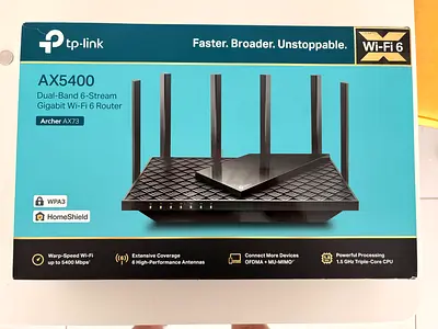 TP-Link Archer AX5400 Wi-Fi 6 Router (Like New)