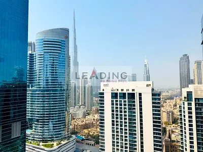 Canal& Burj khalifa View I Prime Location I Well-Maintained