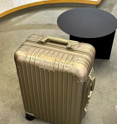 Rimowa Check-in M Aluminum Carry case Gold