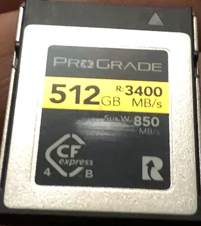 ProGrade Digital Memory Card - CFexpress 4.0 Type B 512GB