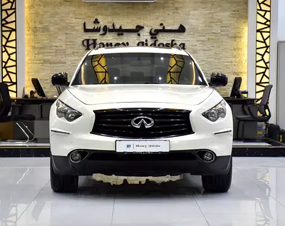 EXCELLENT DEAL for our Infiniti QX70s ( 2016 Model ) in White Color GCC Specs