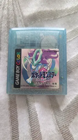 Pokemon Crystal (Japanese) - Game Boy Color Cartridge