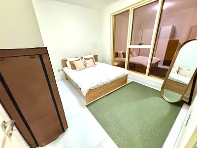 Very Cheap 3 BHK Monthly Basis (Furnished with Balcony + Maid Room) on road side New Muwaileh
