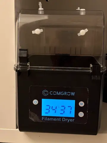 COMGROW Filament Dryer for 3D Printer Filaments dual spool- flawless Condition