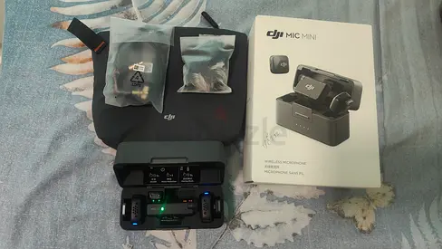 DJI Mic Mini – 2 Transmitters + 1 Receiver