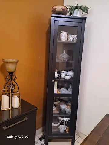Side glass cabinet for sale