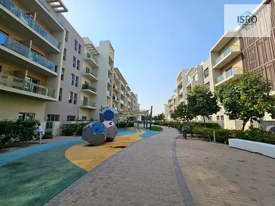 1BR with garden | Bright Living room | Al Zahia community