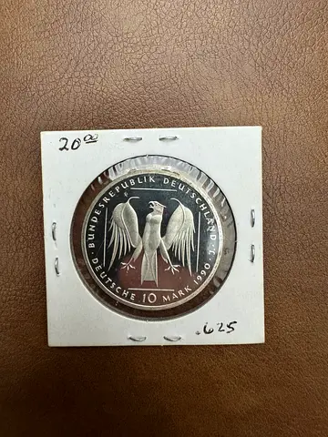 Germany 1990 – 10 Deutsche Mark Silver Commemorative Coin