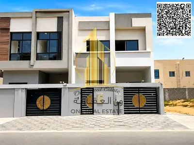 تاون هاوس للإيجار في الياسمين – عجمان | أول ساكن | 5 غرف نوم ماستر | مجلس واسع | صالة | مطبخ | أرضي وأول