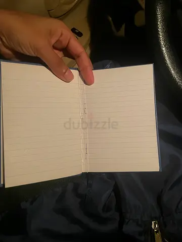Small lined notebook / diary - used condition Some pages are torn but there is pages that can b used