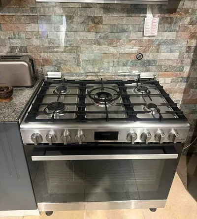 Bosch 6series Full Gas Cooker 90x60cm Freestanding
