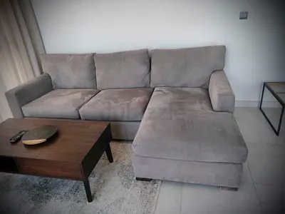 Excellent condition crate&barrel axis model lshape sofa