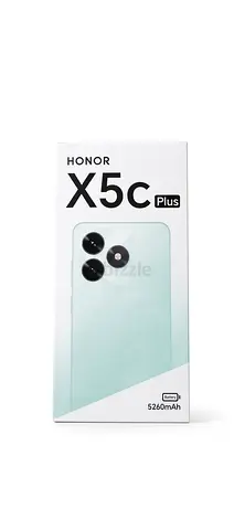HONOR X5c Plus Brand new - Mint Green, 5260mAh battery