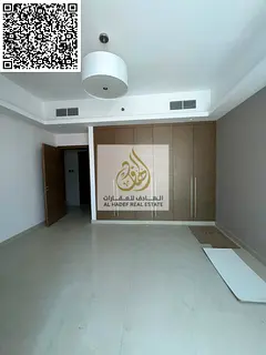 Two bedrooms and a living room in Jalfa Tower. Free parking, gym, and swimming pool. Free garden. Bu