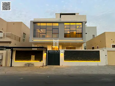 فيلا مودرن فاخره للبيع بالزاهيه خلف الخدمات والشارع الرئيسي مباشره تملك حر لجميع الجنسيات