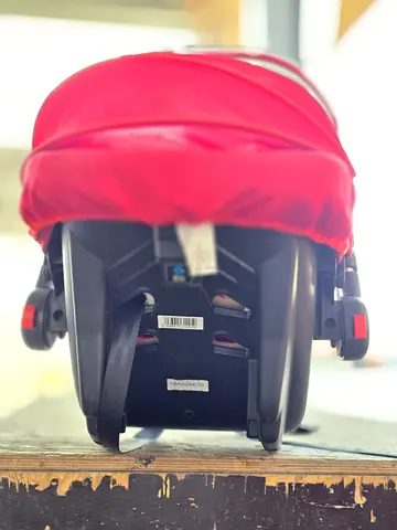 Red Infant Car Seat with Canopy