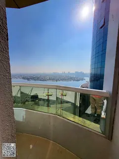 Two furnished bedrooms and a living room for annual rent in Orient Towers
