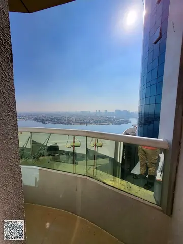 Two furnished bedrooms and a living room for annual rent in Orient Towers