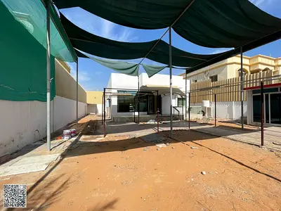 3-bedroom villa for annual rent in Al Rawda 1, electricity included.