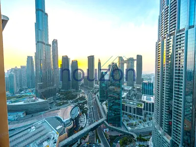 Luxurious Studio |Burj & Fountain View| High Floor