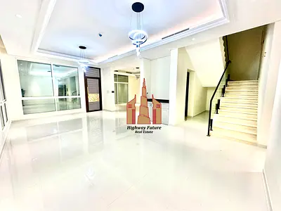 Spacious 5Bhk Brand New Villa With all Master Built in Wardrobes Driver Room 180K