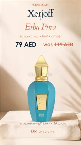 Xerjoff Erba Pura 8ml Travel Spray — Authentic Niche Perfume