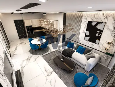 Elegant 1BR with Balcony| Luxury Furnished