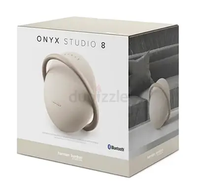 Harman Kardon Onyx Studio 8 Bluetooth Speaker (Beige) - Boxed