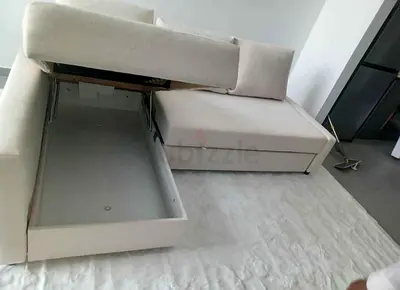 L shape sofa bed with storage Ikea