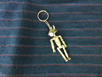 Vintage Star Wars “Pit Droid” Pewter Keychain